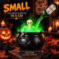 Floating Potion Skeleton Cauldron Halloween Decor