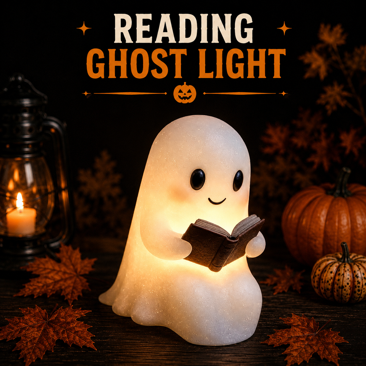 Spooky Ghost Halloween Night Light